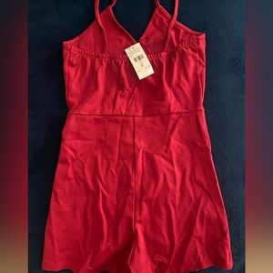 New Fashion Nova, Romper, M , Red